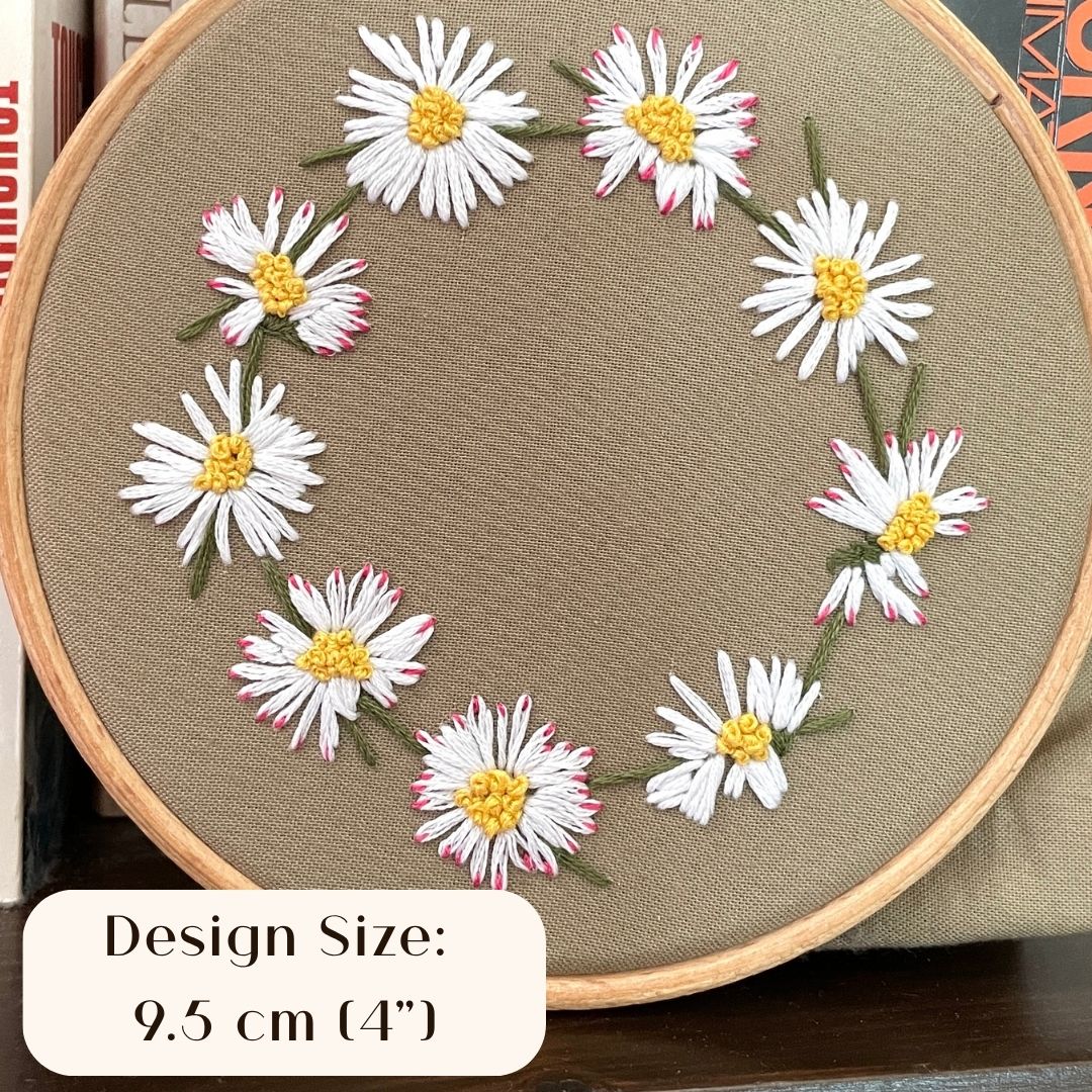 Design size: 9.5 cm or 4 inches