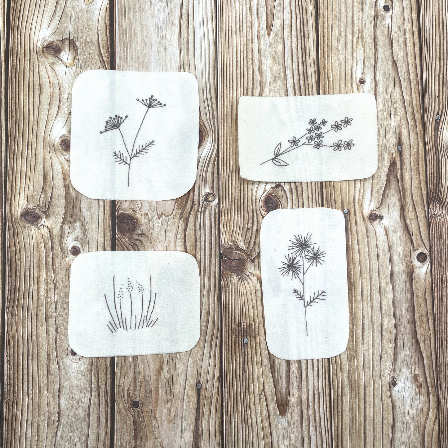 7 simple flower embroidery designs